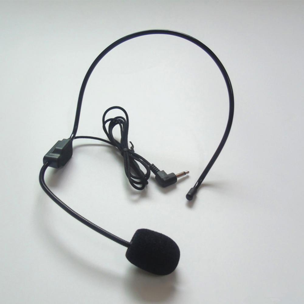 3.5mm Microphone Headset Plug Headwear Microphone Voice Amplifier Clear Sound WindowsPC Stage Speakers Teach Meeting Microphone
