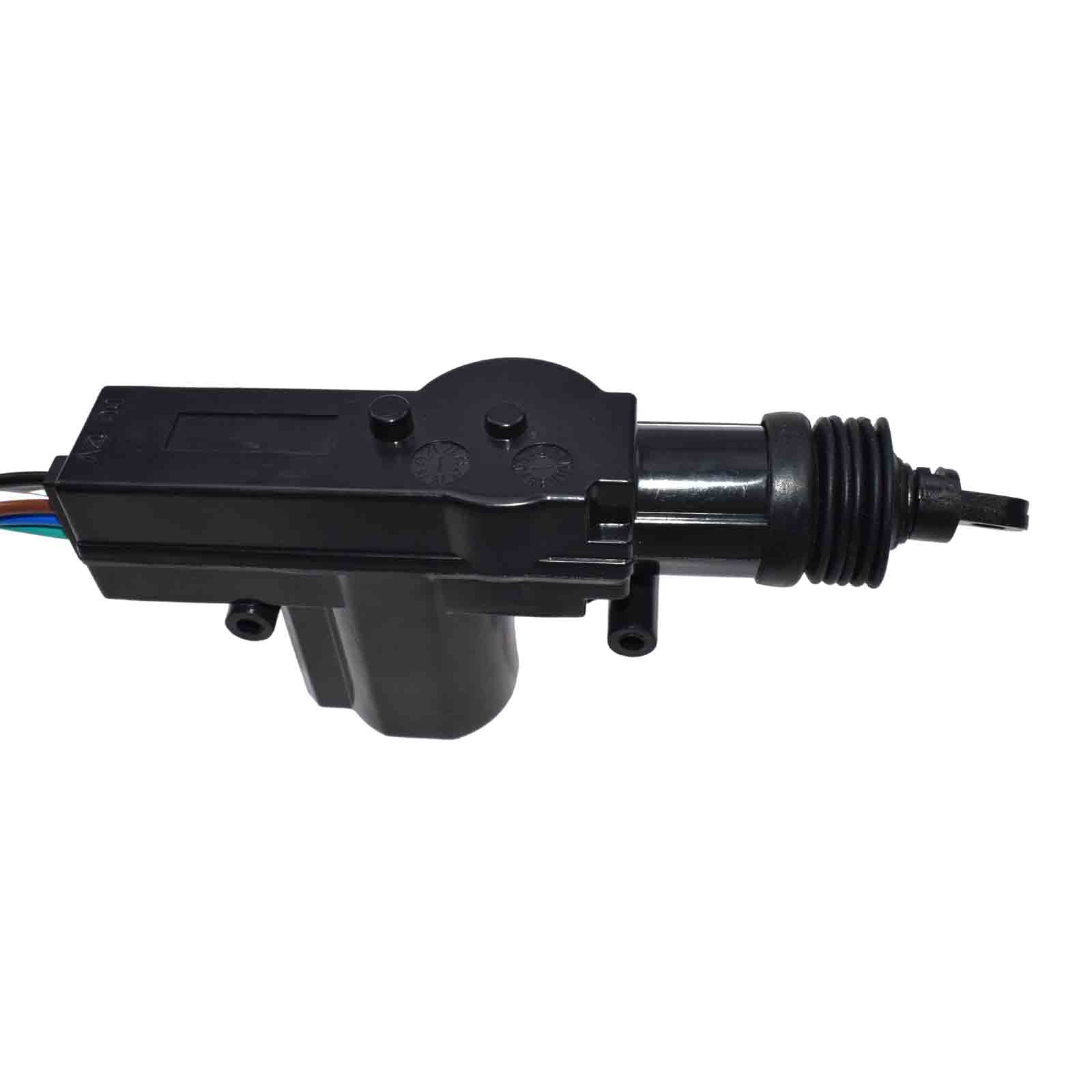 ISANCE Universal Power Door Lock Actuator 12V 5 Wire Adjust 360 degree
