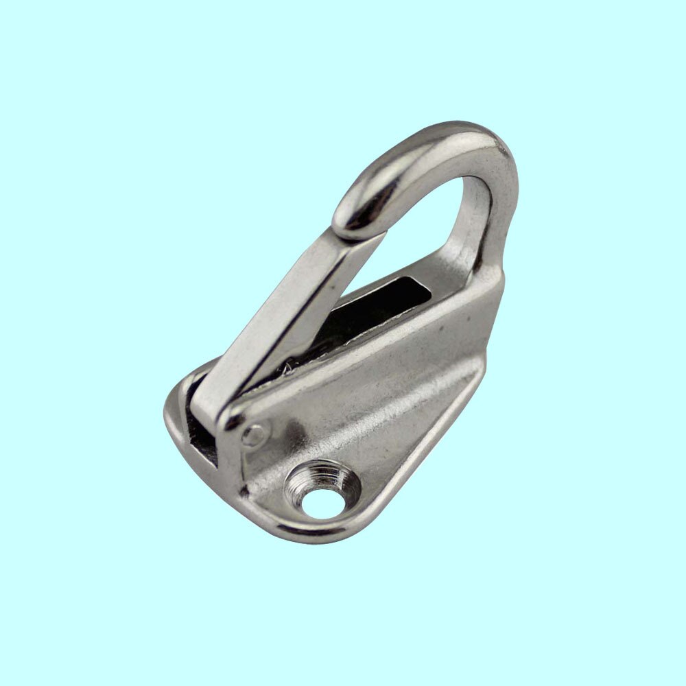 DWZ 2 Pieces Marine Grade Stainless Steel Spring Snap Fender Hooks Fending Boat