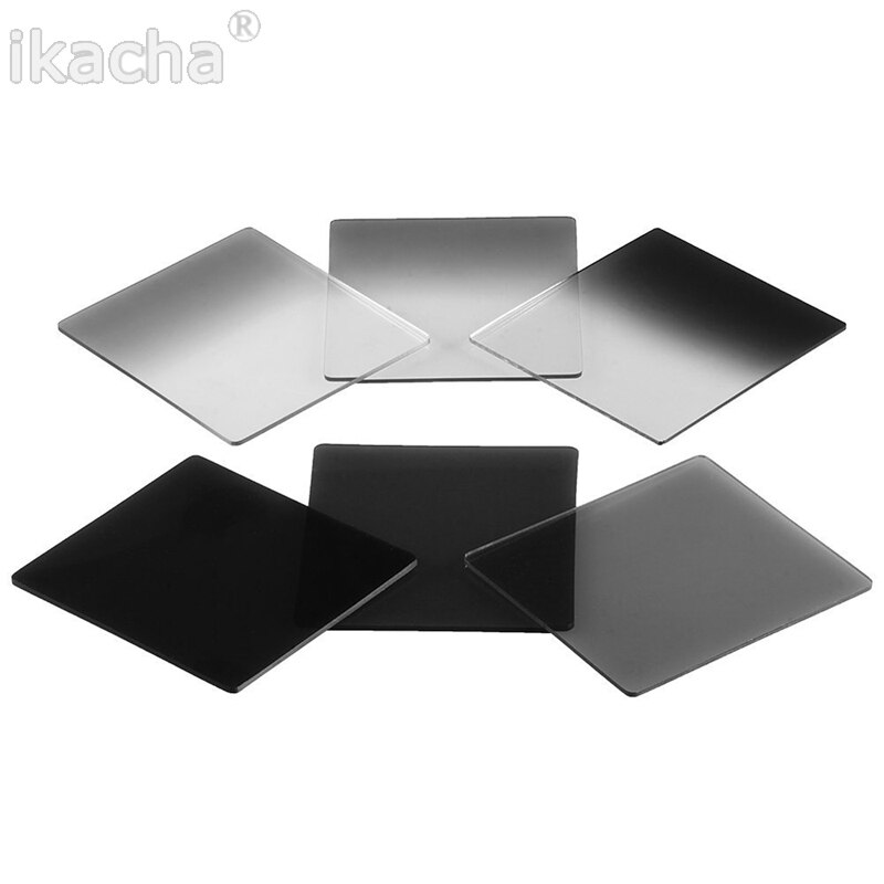 Camera Lens Fliters ND Filters Afgestudeerd Neutrale Dichtheid ND2 4 8 Kleur Set + Bag Voor Cokin P-serie Alle Camera accessoires