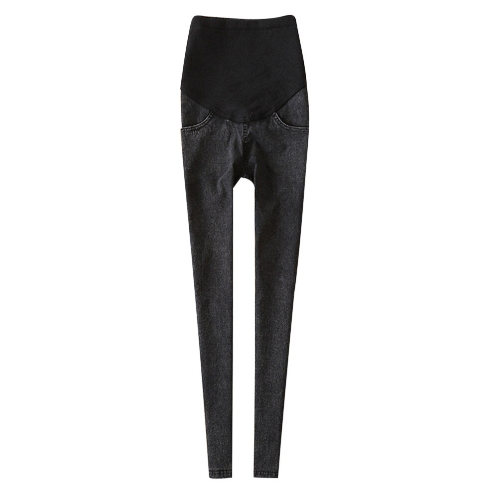 SAGACE Jeans Frauen Schwangerschaft Mutterschaft Kleidung Jeans Schwarz Hosen Für Schwangere Frauen Kleidung Pflege Hosen Denim Jeans Frauen: BK / L2