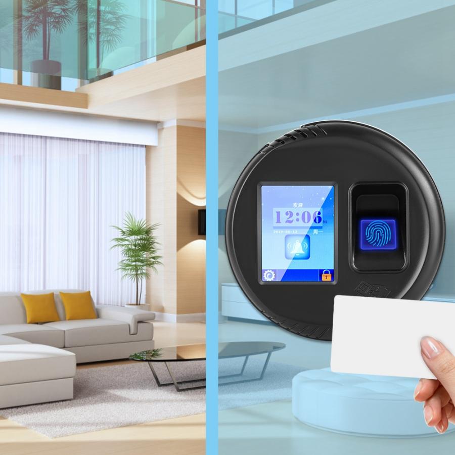 2.4in Fingerprint Time Attendance Wiegand26 125KHz RFID USB Fingerprint Password Attendance Machine Control System
