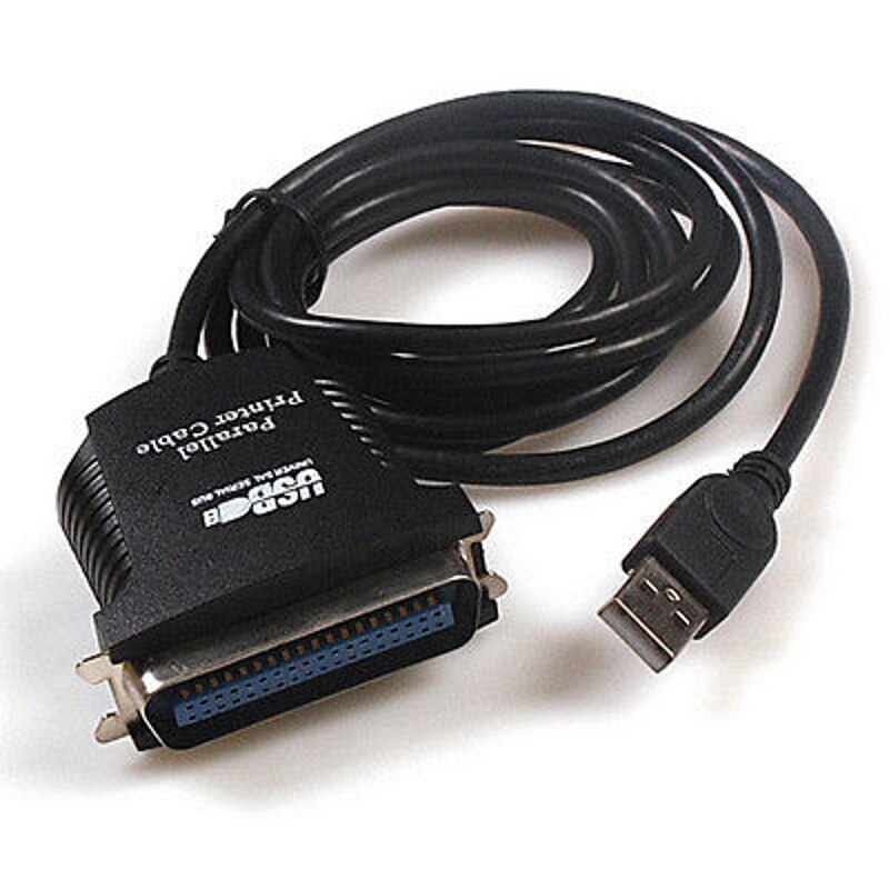 USB to 36 Pin Parallel 1284 Printer Cable Adapter