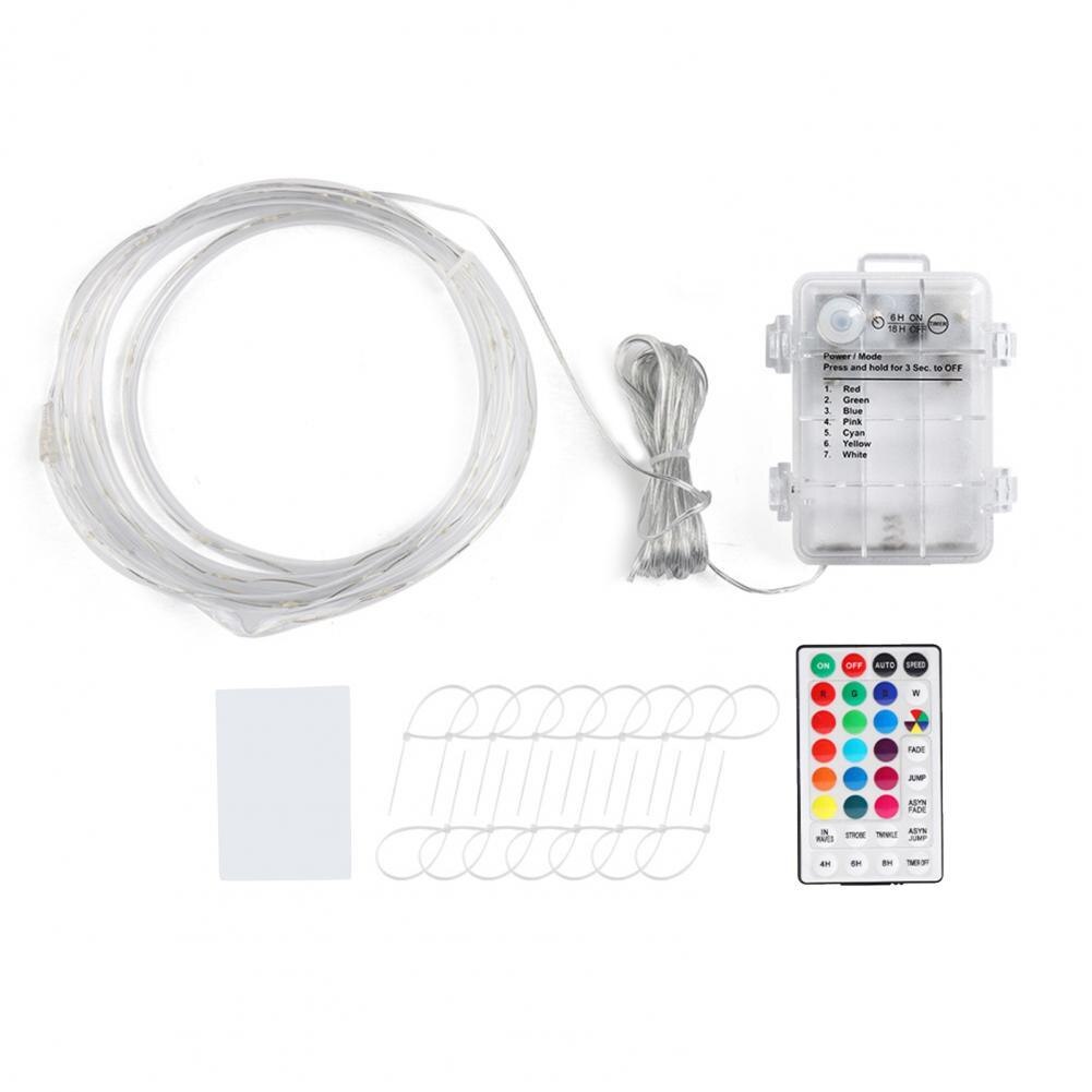 Basketball Hoop Light Battery-powered Remote Control Flexible Basketball Rim LED Light for Children: Default Title