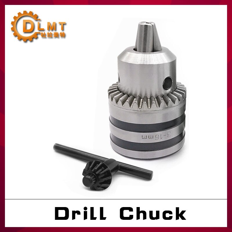 1Pc B10 B12 B16 B18 Boorkop 0.6-6 1.5-10 1.5-13 1-13 3-16Mm Licht Ijzer Shell Boorkop Draaibank Accessoires Met Boorkopsleutel