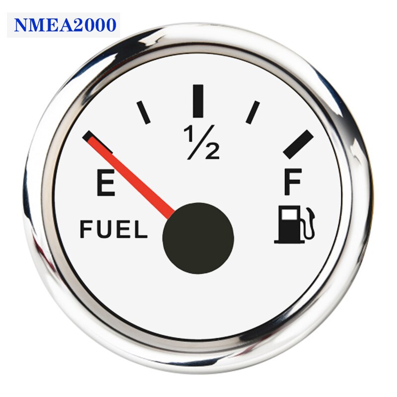 52mm Pointer Auto Fuel Level Meter Electrical Digital Fuel Level Oil Gauge For Boat Car Truck RV Camper NMEA 2000 Instruments