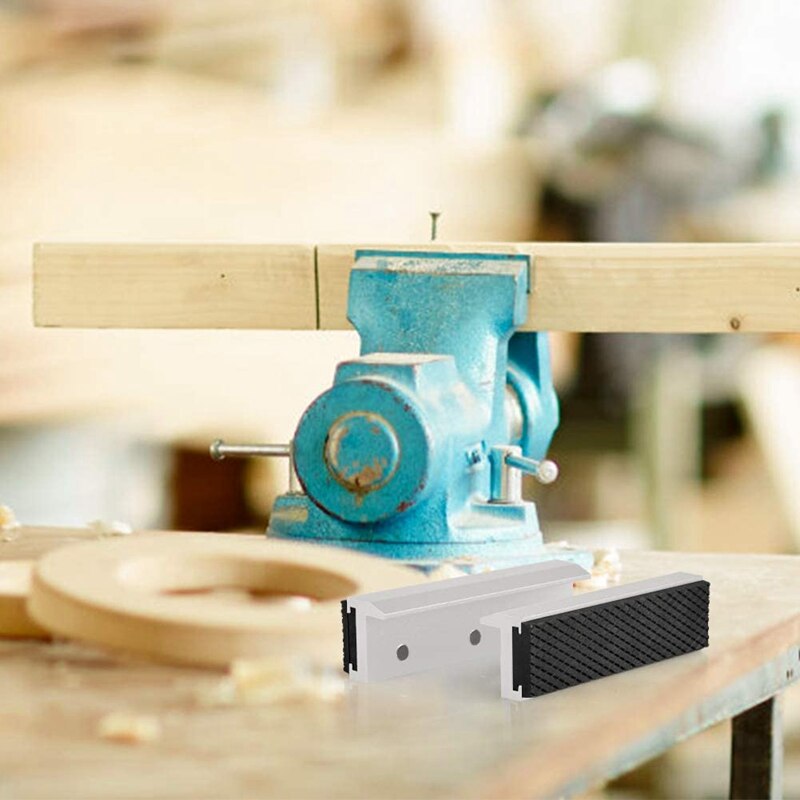 2 pièces étau mâchoires couvre multi-usages 3 pouces étau souple Inserts utiliser sur n'importe quel étau de perceuse comme accessoires étau mâchoires tampons