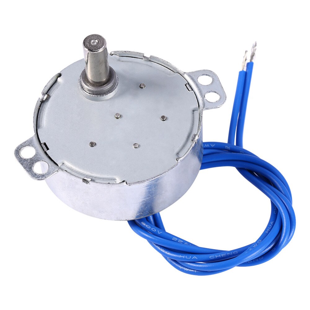 Synchronous Motor 50/60Hz AC 100V-127V Turntable Synchronous Synchron Motor 5-6RPM/MIN CCW/CW AC motor