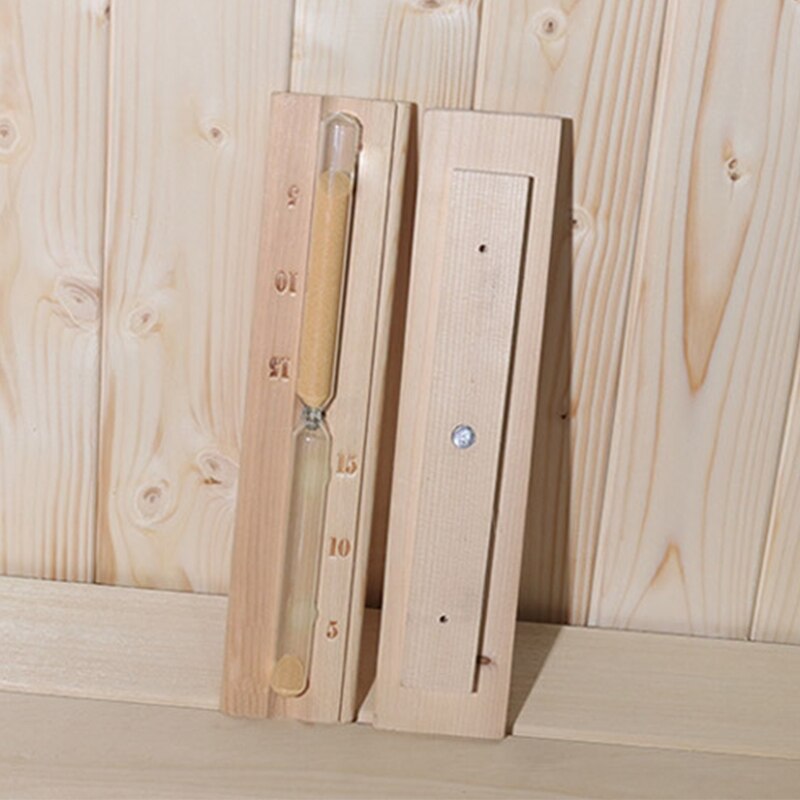 15 Minutes Sauna Hourglass, Sauna Sand Timer Wall-Mounted Sand Hour Glass