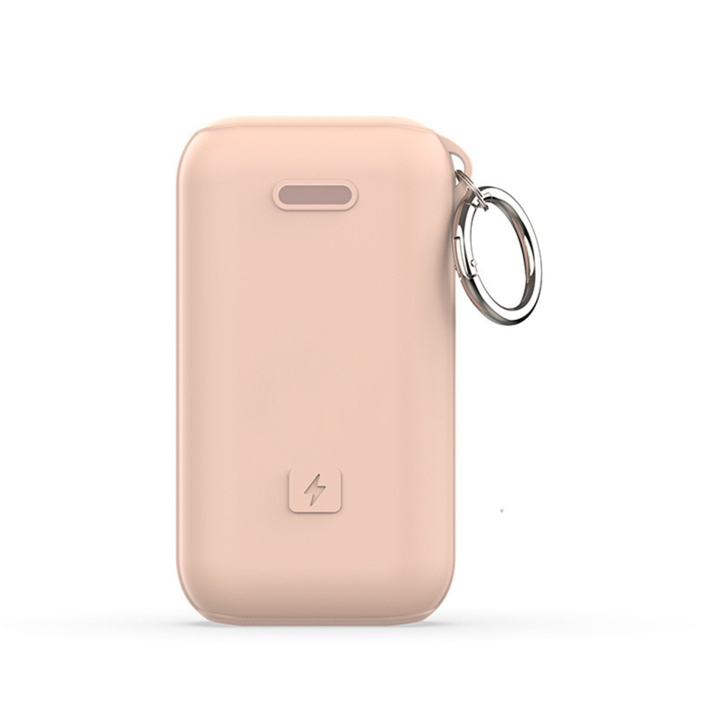 Bescherm Case Voor Xiaomi Mobiele Power 10000Mah PB1030M 33W Pocket Versie Pro Mini Powerbank 10000 Draagbare Oplader: Pink