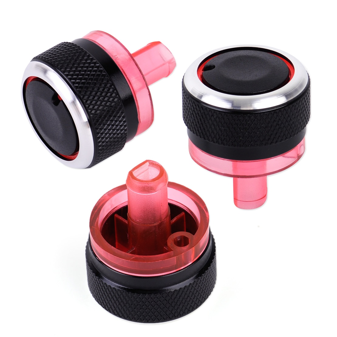 CITALL 3 pièces climatiseur chauffage interrupteur bouton boutons A/C cadrans couverture pour Peugeot 206 207 citroën C2