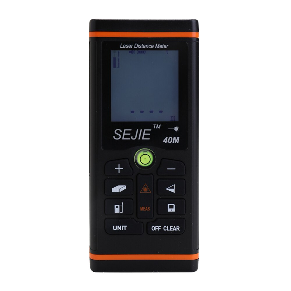 Handheld LCD Display Digital High Accuracy Measure Rangefinder Distance Meter Building Measurement Device Ruler Test Tool