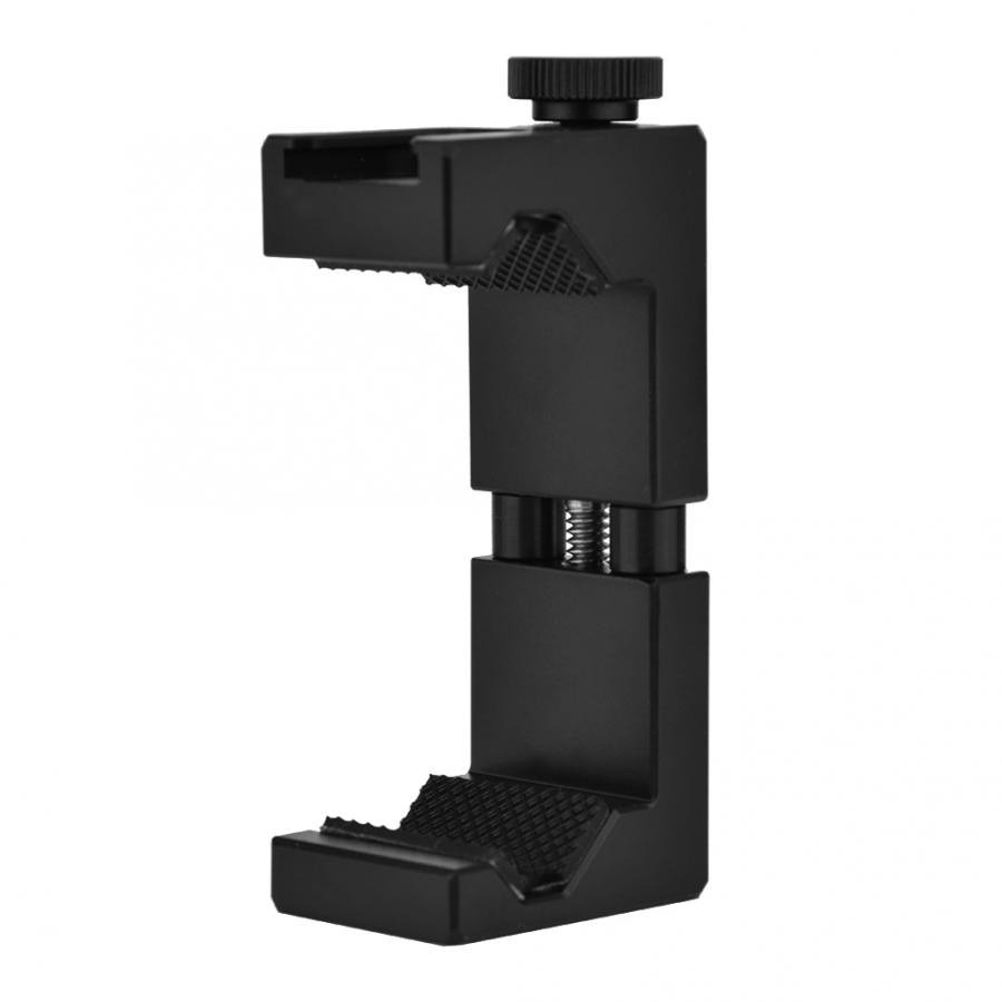 Ulanzi Universal Phone Holder 1/4" Screw Mount Height Adjustable Smartphone Holder Simple Installation Phone Photograph Tool: Default Title