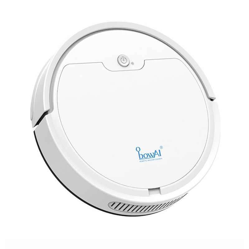 BOWAI-Robot aspirador inalámbrico inteligente, 2000mAh, bajo ruido, barrido automático, limpieza planificada, negro