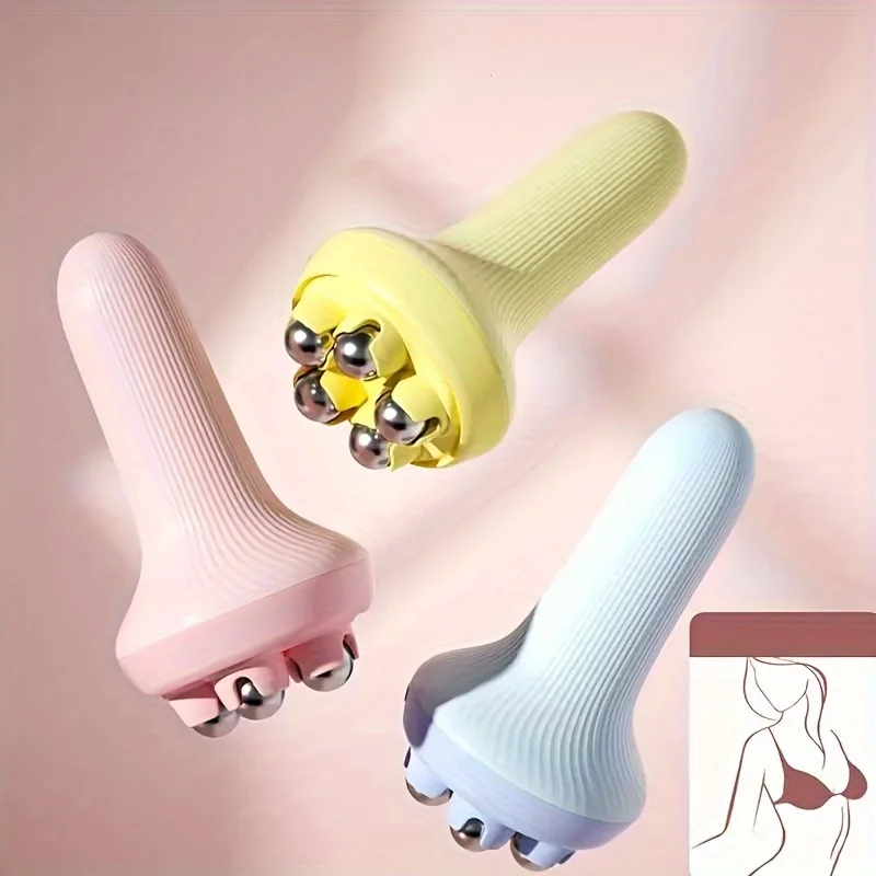 Draagbare Roller Massager Opp Pakket Vijf-Ball Buik Binnenbeen Rug Meridiaan Borstelgereedschap Full Body Roller Massager