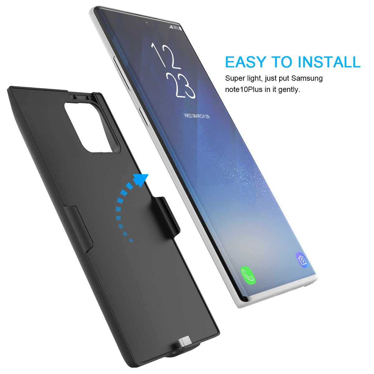 7000 Mah Voor Samsung Galaxy S20 S20 + Plus S20 Ultra Lader Batterij Case Smart Telefoon Batterij Cover Smart power Bank