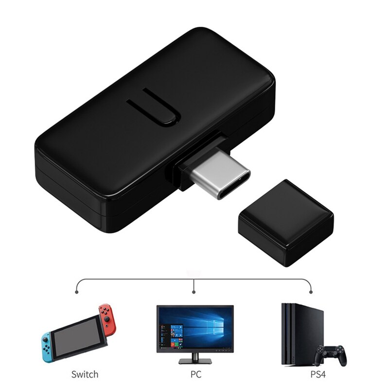 Draadloze Bluetooth 4.2 Stereo Type-C O Zender Transceiver Adapter Voor Nintendo Switch