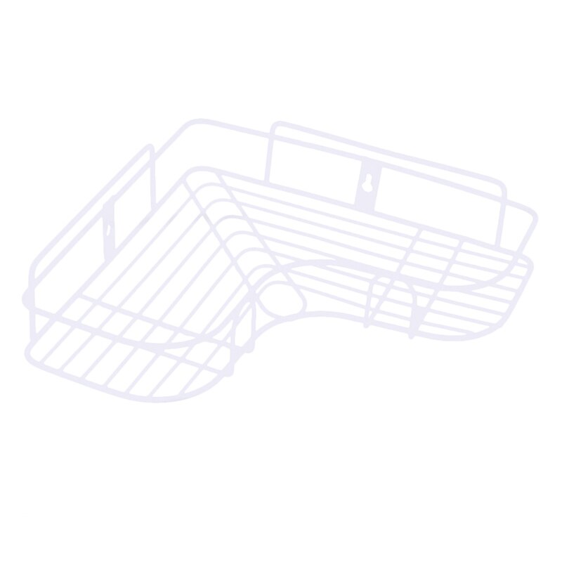 Bathroom Shelf Organizer Corner Shelf Caddy Bathroom Corner Shelf Shower Storage Wall Holder Shampoo Holder: 01
