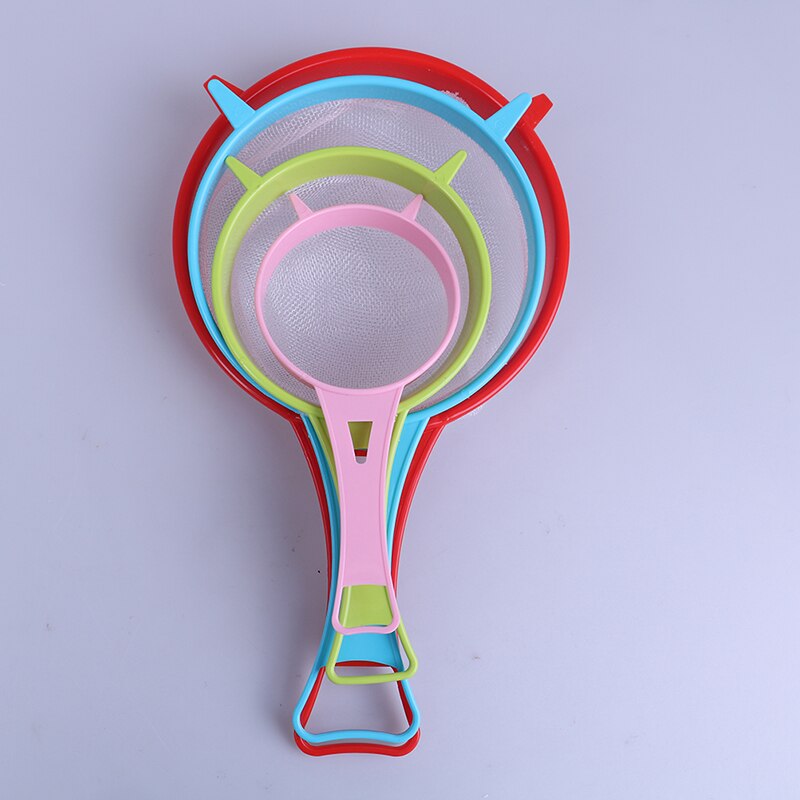 4 Stuks Plastic Keuken Zeef Zeef Vergiet Set Vier Maten Diy Keuken Tool