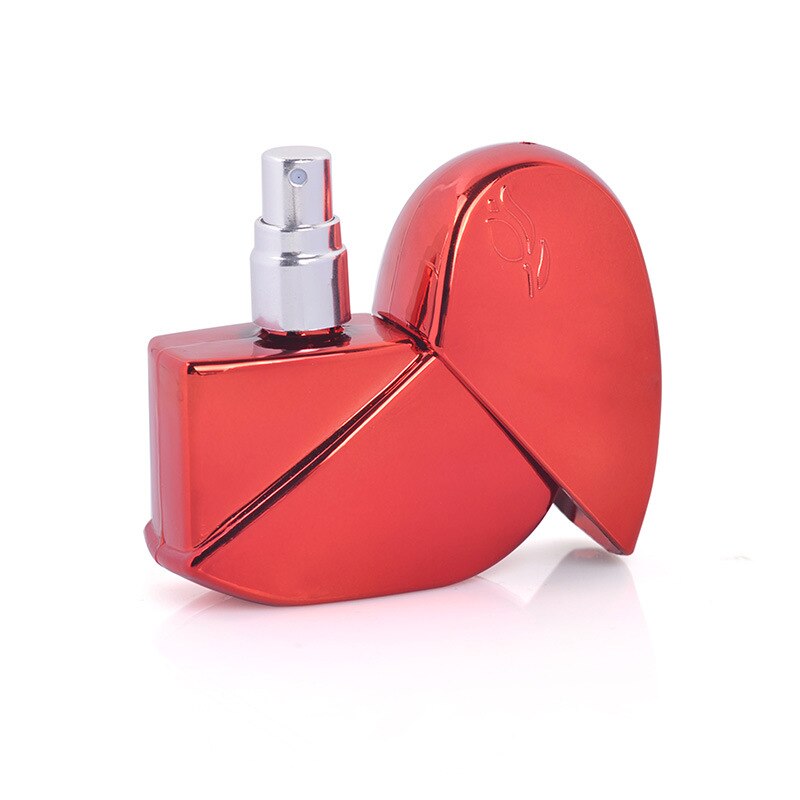 25ml hartvormige parfumflesjes, verstuiver, lege opbergfles voor tas of reis, hervulbare geur, badkameropberger