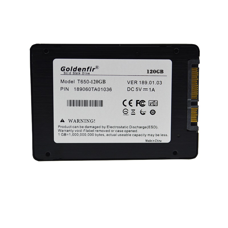 Goldenfir laagste prijs SSD 120GB Solid State Disks 2.5 ssd 120gb Hard Drive Disk Interne drive voor laptop desktop pc