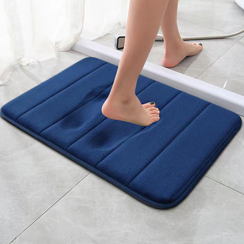 60 x 40cm badrums halkfri matta snabb vattenabsorberande matta mjuka badrumsmattor toalettgolvmatta heminredning