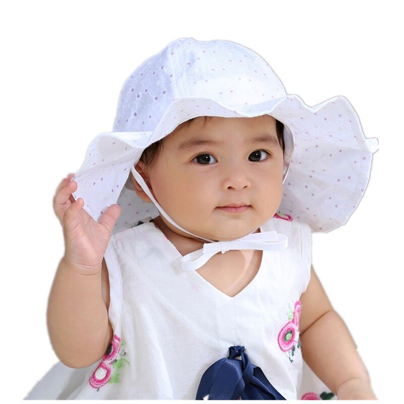Verano bebé sombrero bebé gorro para el sol de algodón Niña de los niños sombrero de verano playa cubo tapa de niño niñas sombrero gorra Enfant