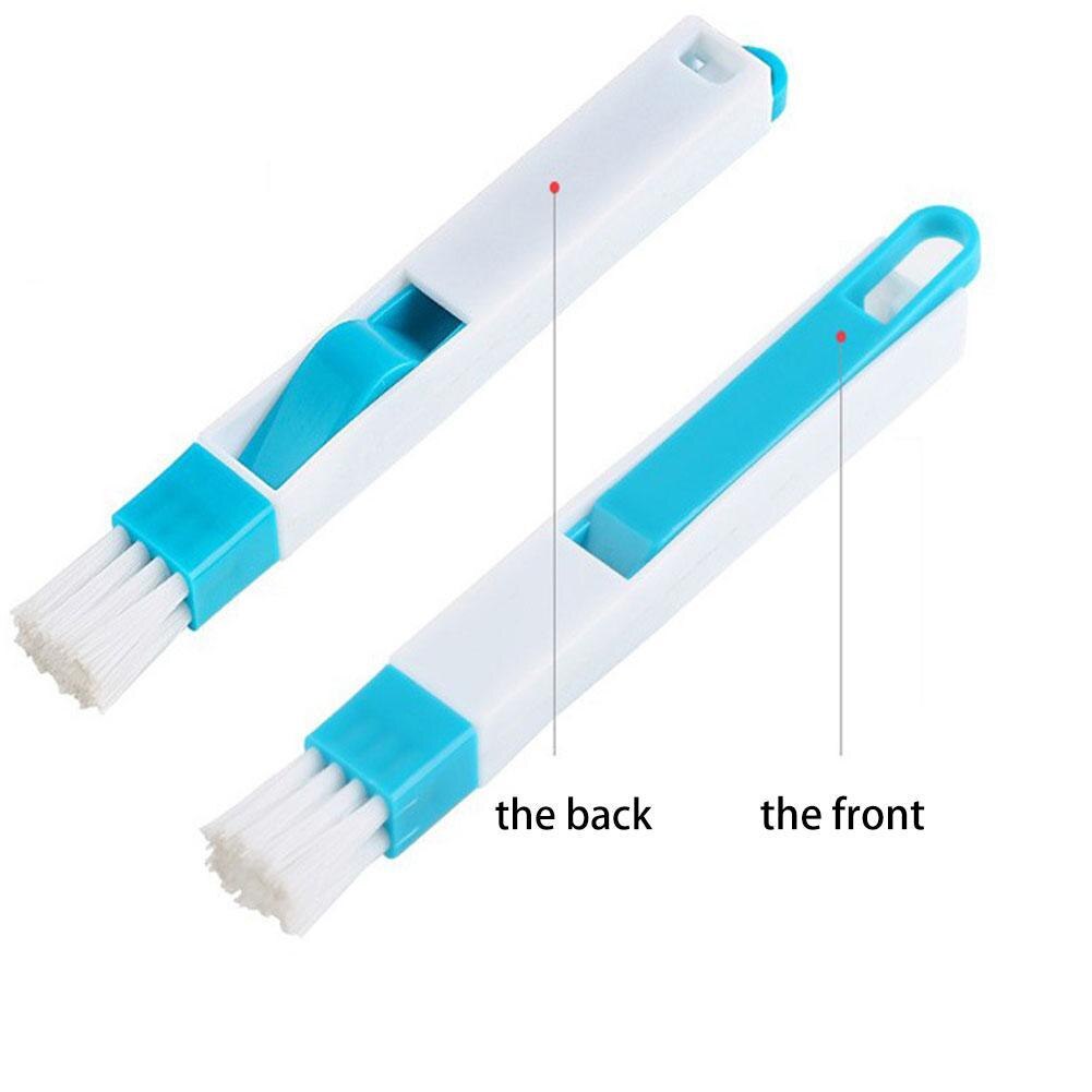 1Pc Computer Toetsenbord Borstel Cleaner Multipurpose Set 1 School Briefpapier Bureau 2 Tool Kantoor