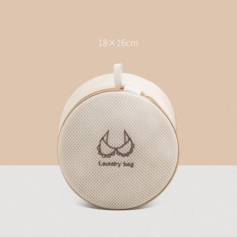 Mooie Beige Waszak Exqusite Geborduurd Patroon Voor Ingedeeld Wassen Fijne Mesh Wassen Tassen In Machine: A Bra