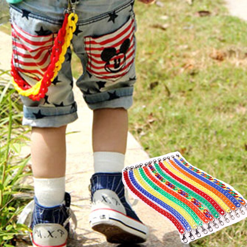 transparante kleur plastic riem kinderen adult hip... – Vicedeal