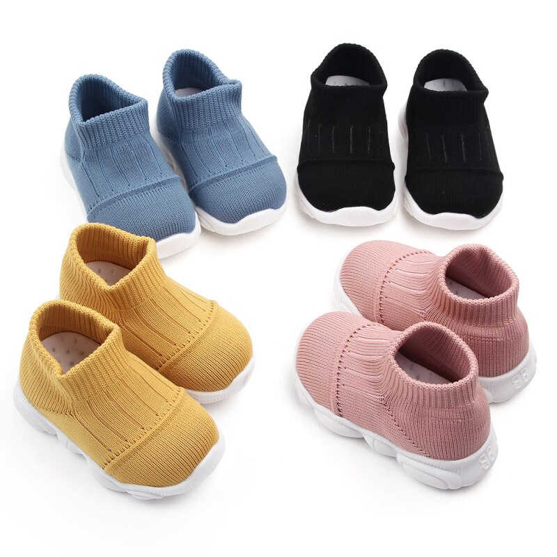 Sneakers Kids Shoes Antislip Soft Bottom Baby Sneaker Casual Flat Sneakers Shoes Children Size Girls Boys Sports Shoes