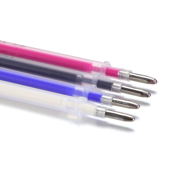10Pcs Warmte Uitwisbare/Water Oplosbare Pen Stof Markers Uit Voor Tekening Lijnen Lederen Verdwijnen Marker Pennen Naaien Accessoires