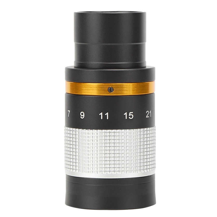 Coating Astronomische Telescoop 7-21Mm Continue Zoom Oculair 1.25 Inch/31.7 Mm Zilver