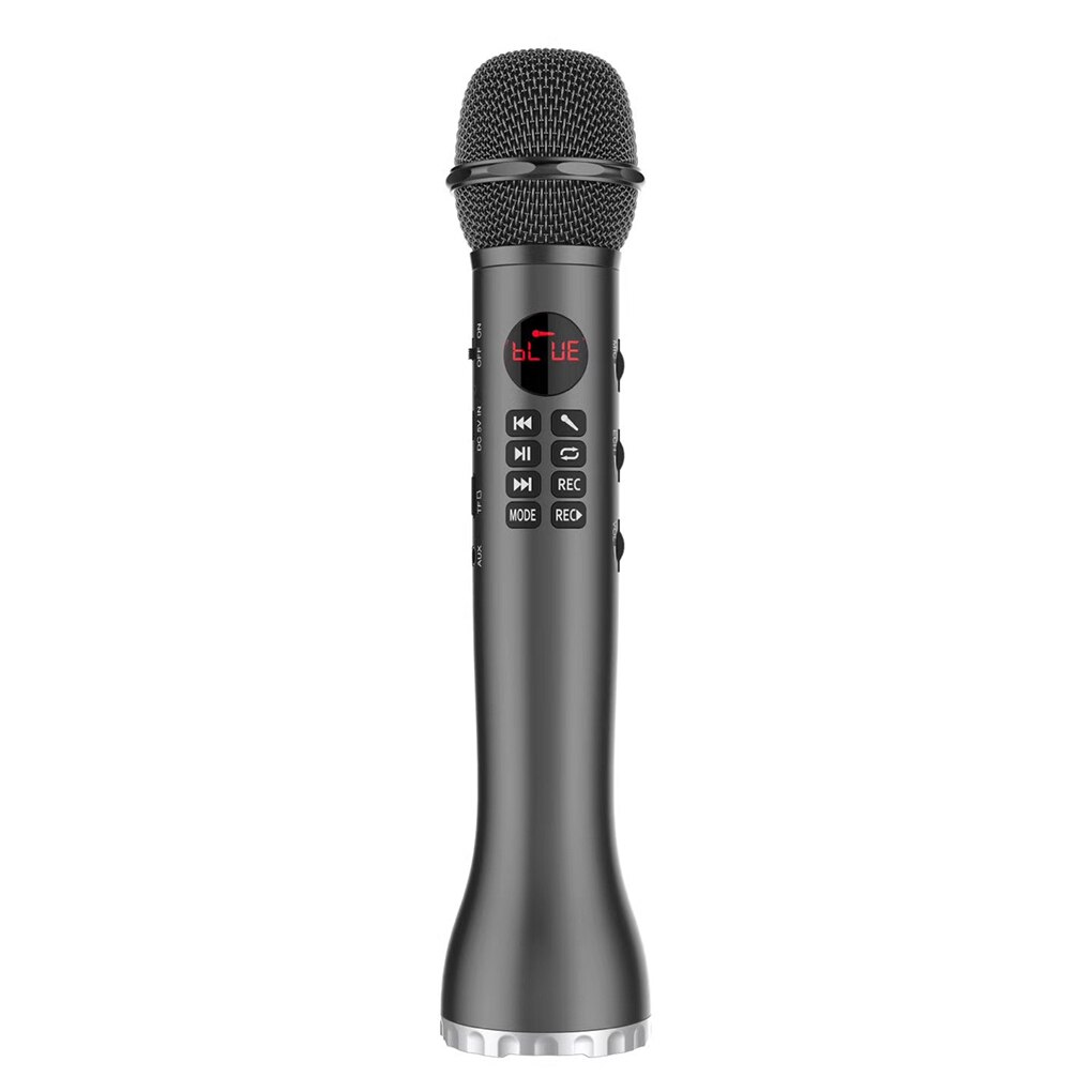 L-598 Handheld K Song Microphone Wireless Bluetooth Microphone Pocket KTV Mic Bluetooth Speaker: NO.4
