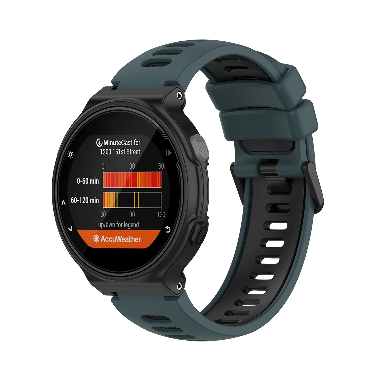 Para Garmin Forerunner 220 230 235 620 630 735XT correa de silicona accesorios de reloj