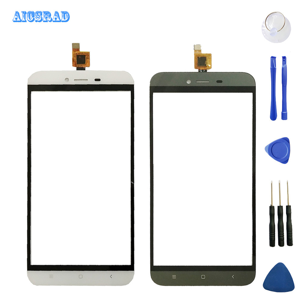 AICSRAD 5.5 inch for Cubot X10 Digitizer Touch Screen 100% Guarantee Original tested Glass Panel Glass x 10 +tools