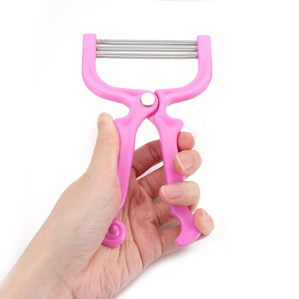 3 fjeder trådfjernelse epilator sikker ansigtsepilator hårfjerner værktøj ansigt skønhed