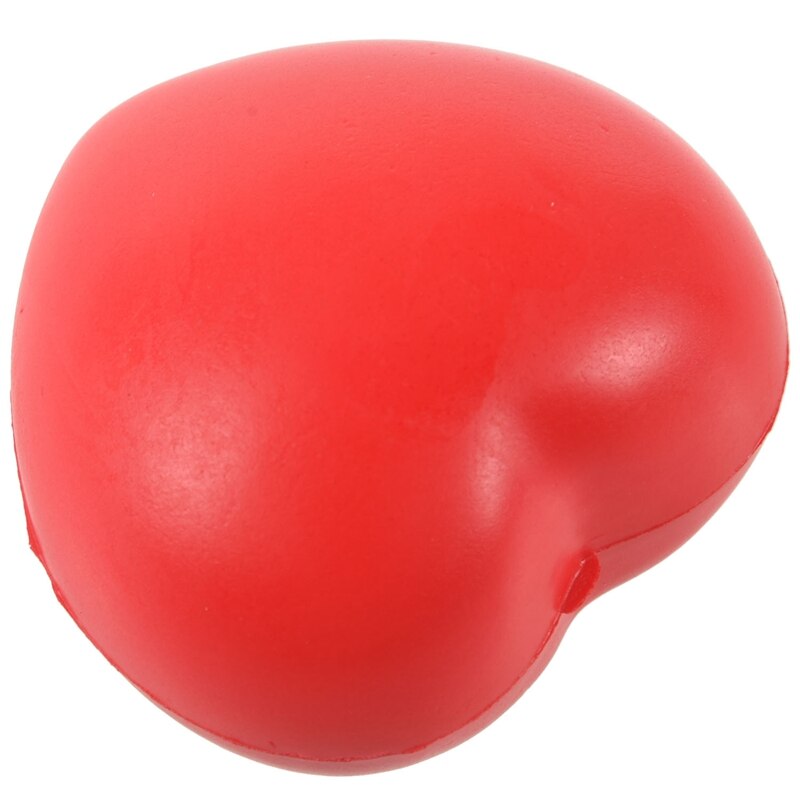 Heart Stress Reliever Ball Red