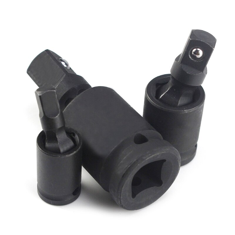 1/4 "3/8" 1/2 "Pneumatische Kruiskoppeling Set Ratchet Hoek Extension Bar Socket Adapter Handleiding Buigbare Adapter Socket gereedschap