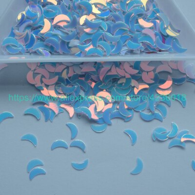 2000 stuks 25g 3*5mm pvc losse pailletten voor knutselwerkjes, pailletten, naaidecoratie, kleding, kind, doe-het-zelf, accessoire: Blauw