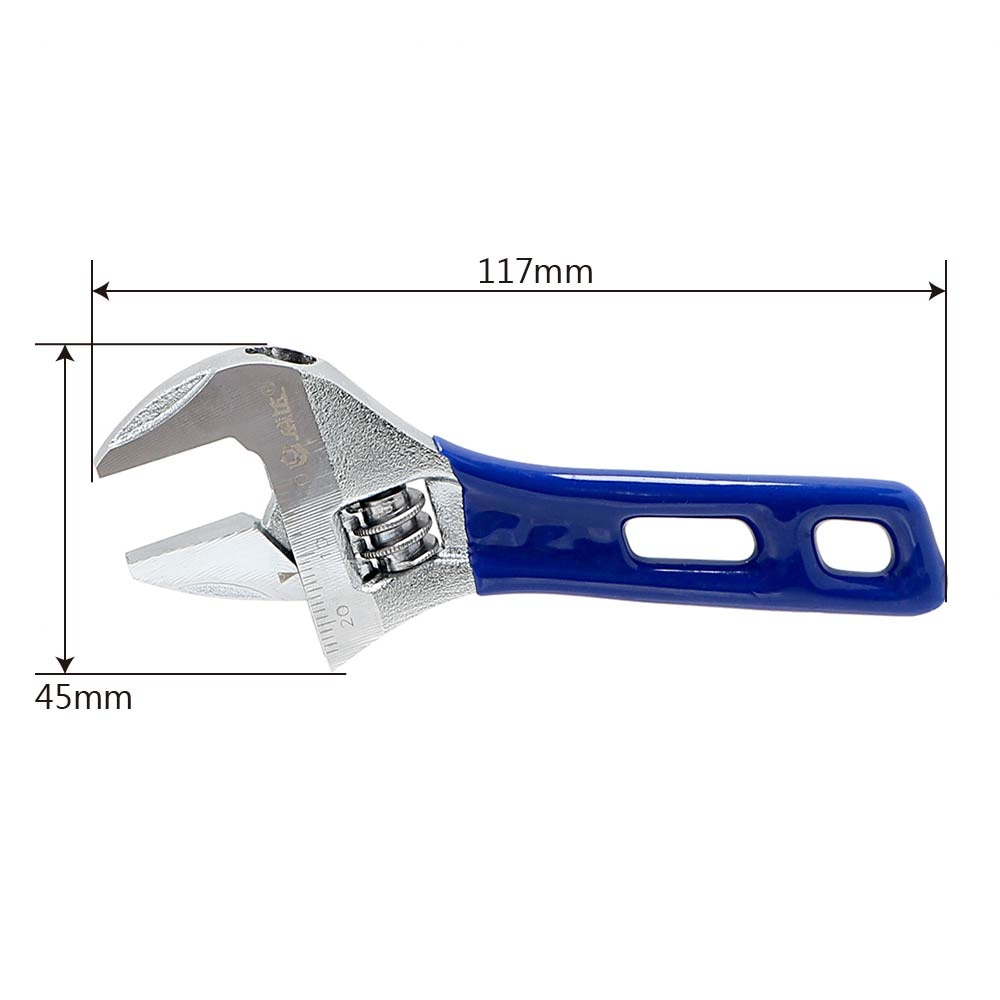 NICEYARD Universal- Schlüssel Mini murmeln Schlüssel Maximale 24mm Durchmesser Einstellbare Schlüssel Edelstahl SteelHand Werkzeuge
