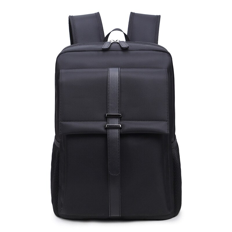 Brand Business Waterproof Backpack Unisex School Bag Men Backpacks Women Large Capacity Student Laptop Backpack Travel Bag: black