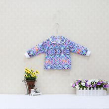 100% Katoen Pasgeboren baby shirts voor ongeveer 1 tot 2 jaar oud en najaar Lange Mouw Blouse