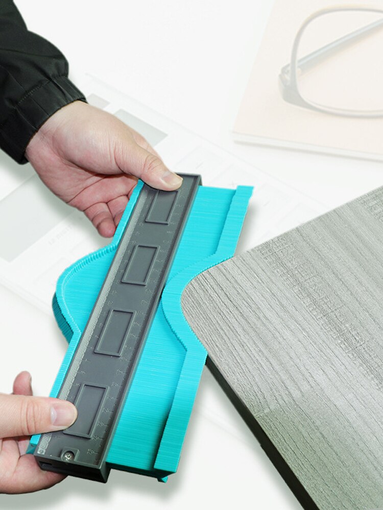 Copy Gauge Contour Gauge Duplicator 5/10inch Multifunctional Profile Scale Template Curvature Scale Woodworking Tools