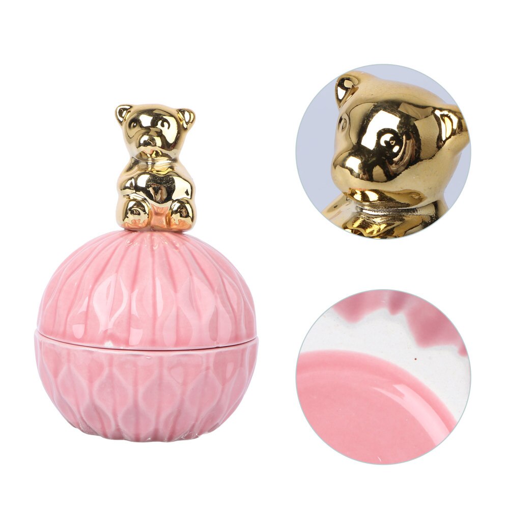 Hand Birthday Ceramic Candy Box Stylish Storage Bottle Pretty Storage Box