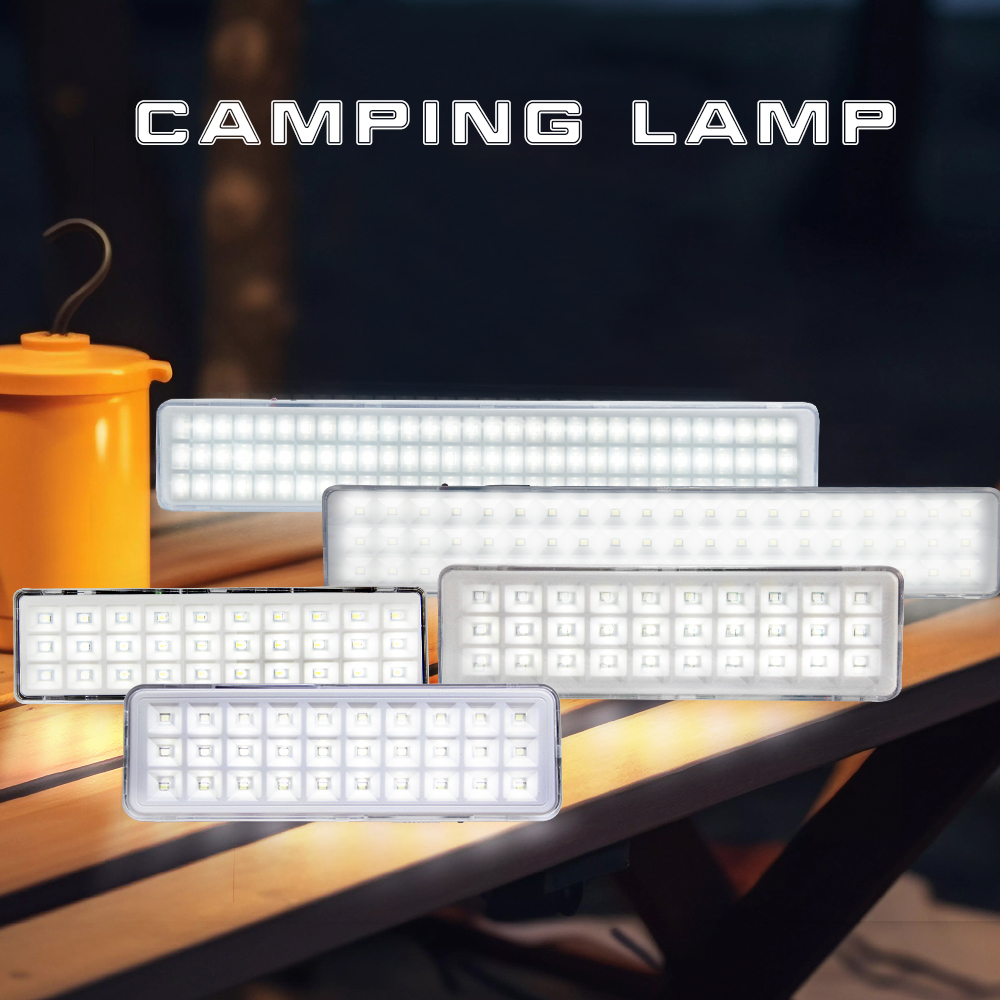 Draagbare noodverlichting Oplaadbare LED-kampeerlampen Aan de muur gemonteerde brandveiligheidsverlichting Evacuatieverlichting Ophangbare tentlamp