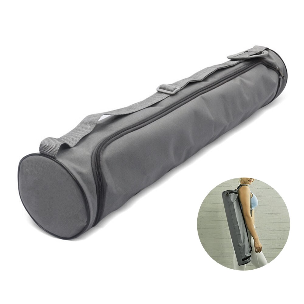 Water-resistent Large Fitness Bag Big Yoga Mat Storage Bag Backpack Pilates Mat Case Single Shoulder Gym Bag Mat Carrier