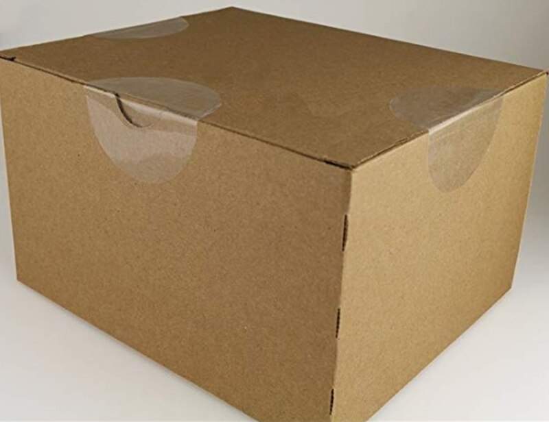 216Pcs Round Clear PVC Sticker Scrapbooking Labels Seal Sticker for Package and Evenlope DIY Self-Adhesive Sticker 3cm