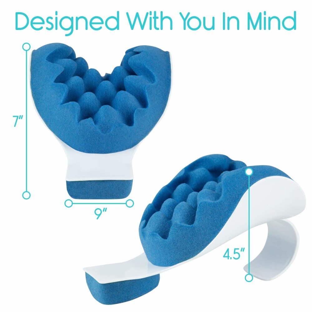 Travel Neck Pillow Soft Sponge Releases Muscle Pillow Necks Shoulder Relaxer Support Tension Reliever Neck Shoulder