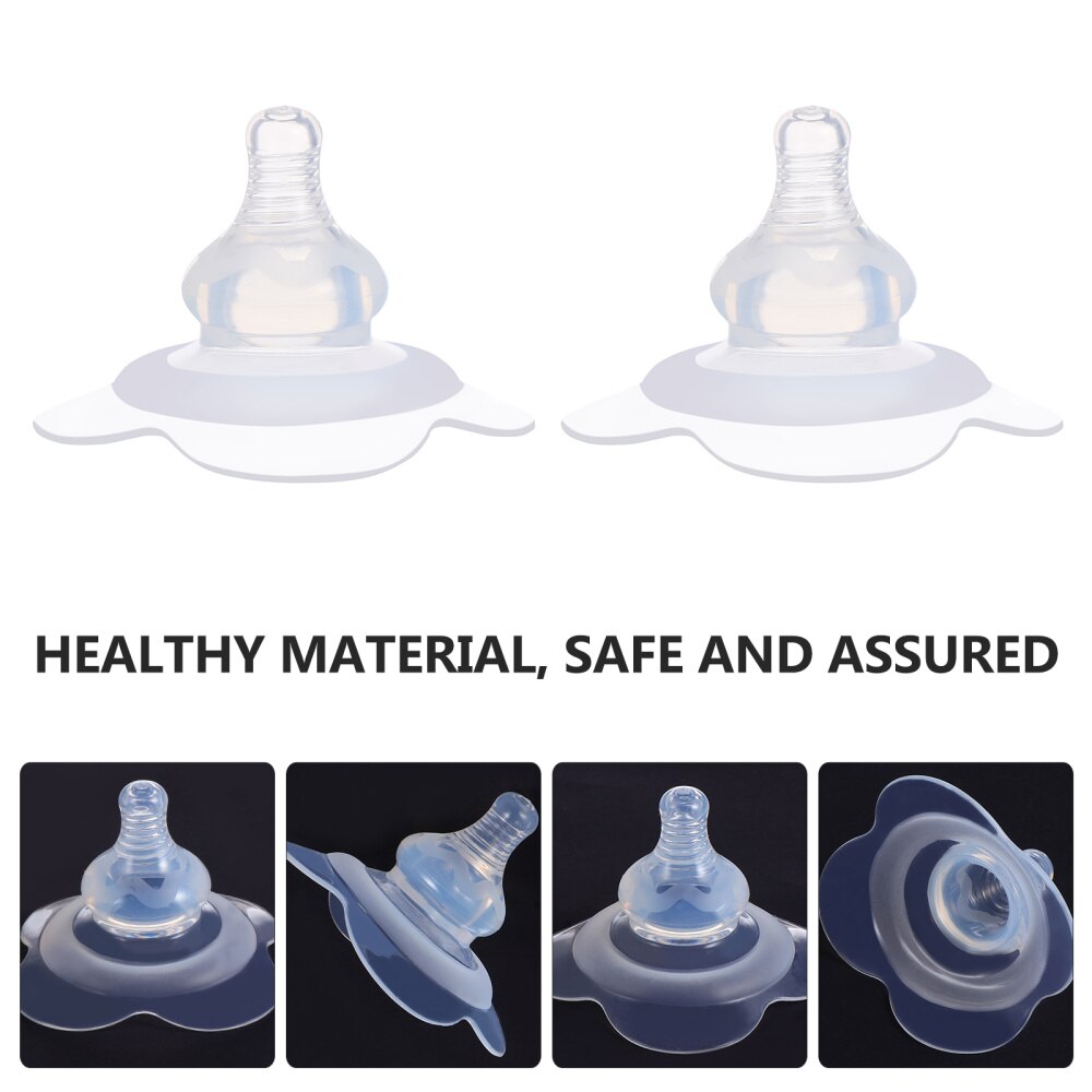 2pcs Breastfeeding Shield Silicone Nursing Assistant Protector